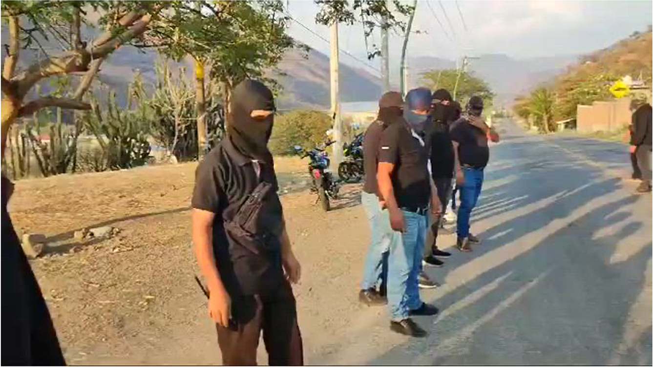 Encapuchados en Chiapas aseguran que el retén a Sheinbaum no fue un montaje