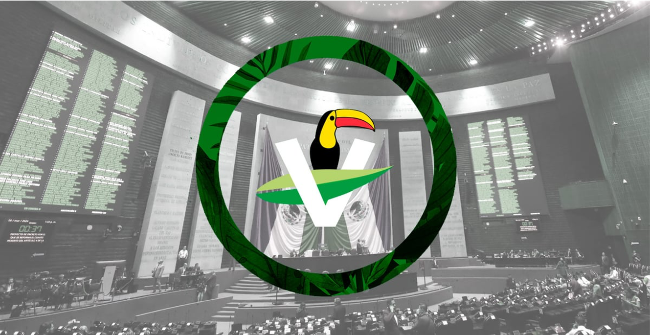 El Partido Verde se consolida como segunda fuerza en la Cámara de Diputados